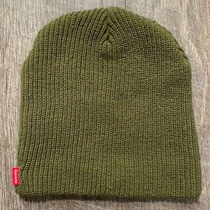 Supreme Basic Beanie (Olive Drab)